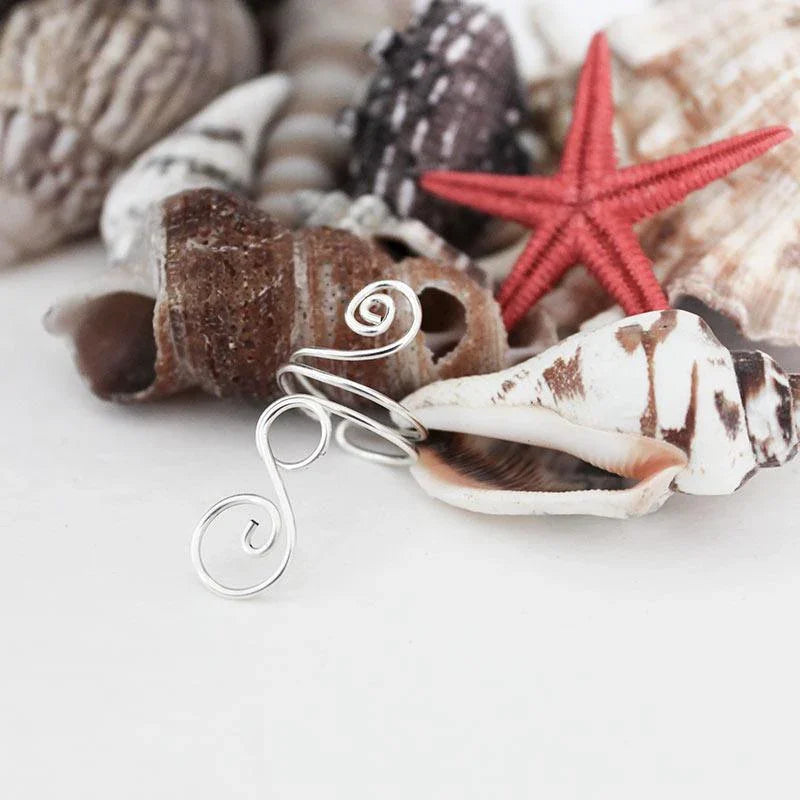 Adjustable Silver Wire Ring - Gothic Grace Inc