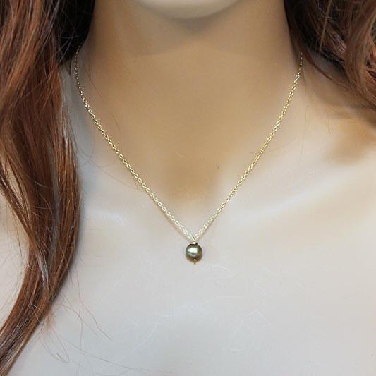Dainty Freshwater Baroque Pearl Gold Choker Necklace - Gothic Grace Inc