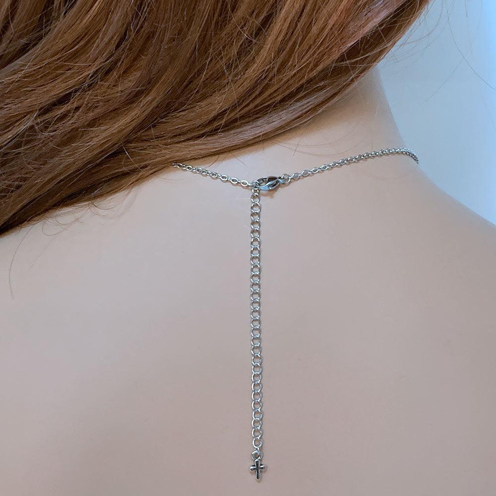 Dainty Spiritual Cross Necklace - Gothic Grace Inc