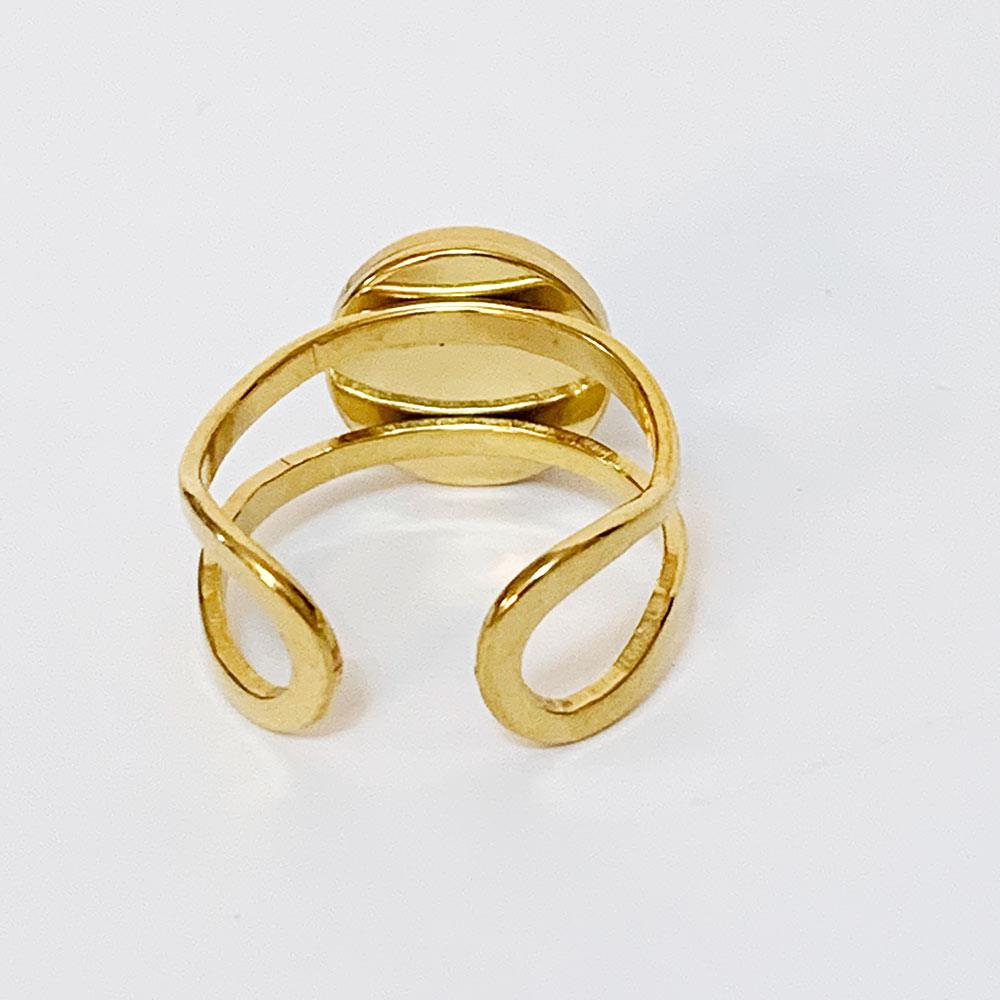 Gold Birdcage Ring - Gothic Grace Inc