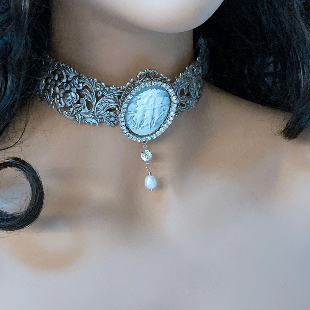 Gothic Victorian Bridal Choker