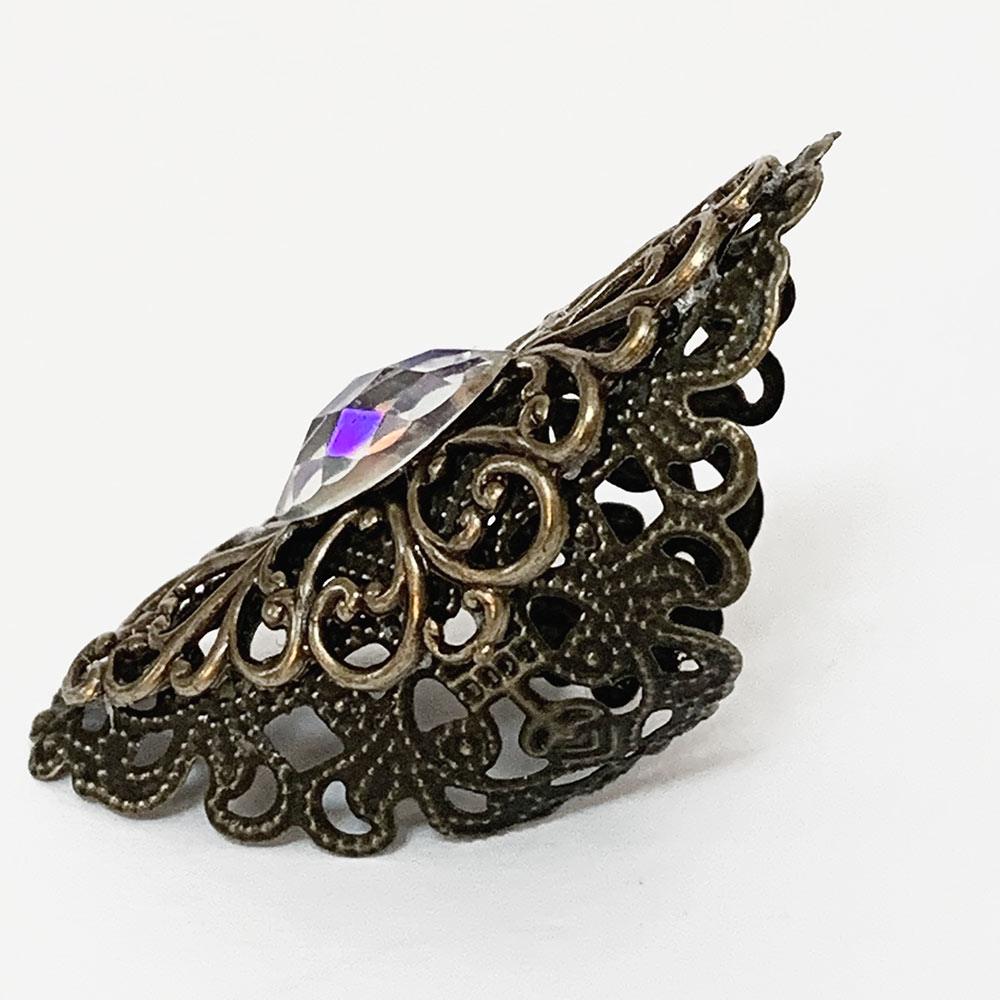 Gothic Victorian Full Finger Wrap Ring - Gothic Grace Inc