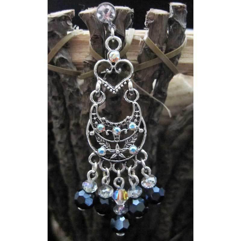 Long Dangle Crystal Chandelier Earrings - Gothic Grace Inc
