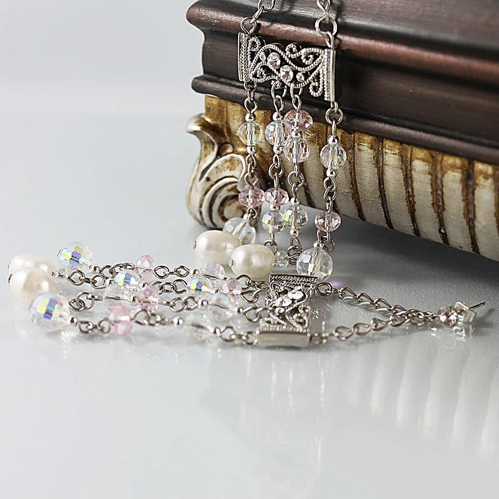 Long Victorian Bridal Earrings - Gothic Grace Inc